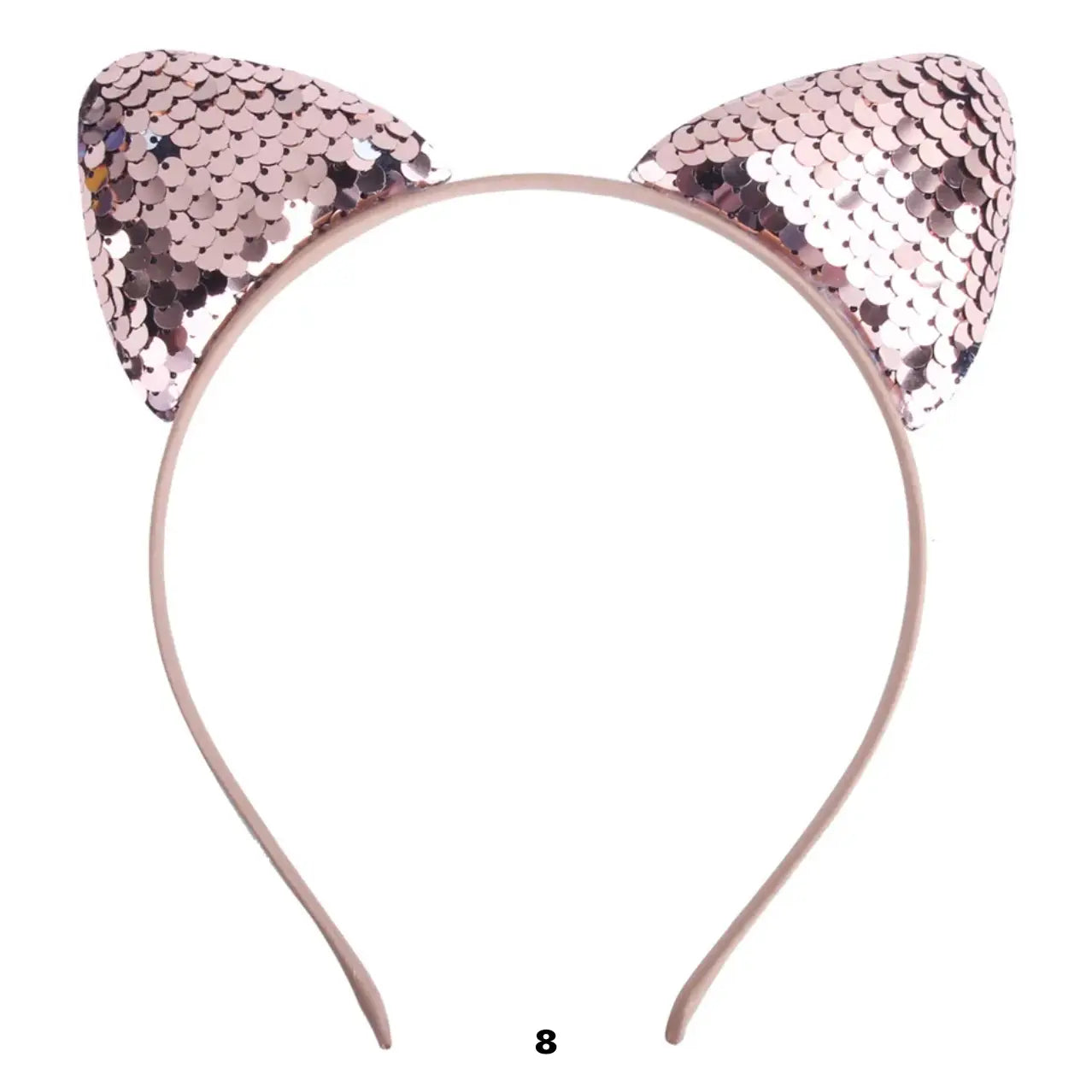 Sequin Cat Ear Headband - Several Colors