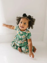 Load image into Gallery viewer, Rosie Romper - Vintage Greens
