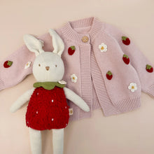 Load image into Gallery viewer, Strawberry Flower Cardigan
