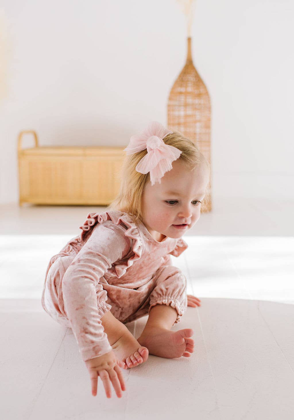 Mabel Velvet Bubble - Crushed Blush