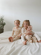 Load image into Gallery viewer, Flower Fields Zip Pajamas

