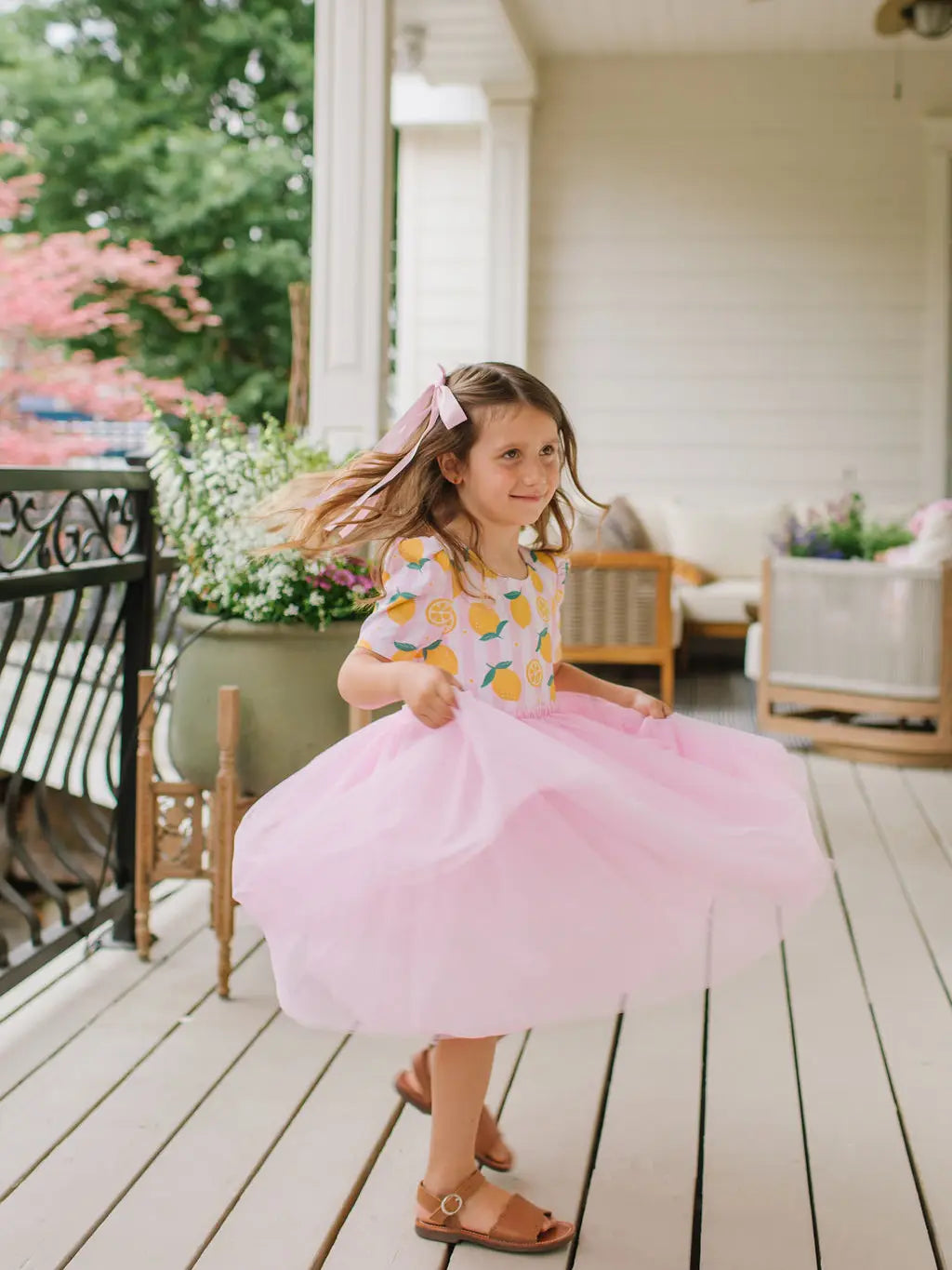 Tutu Puff Dress - Lemonade