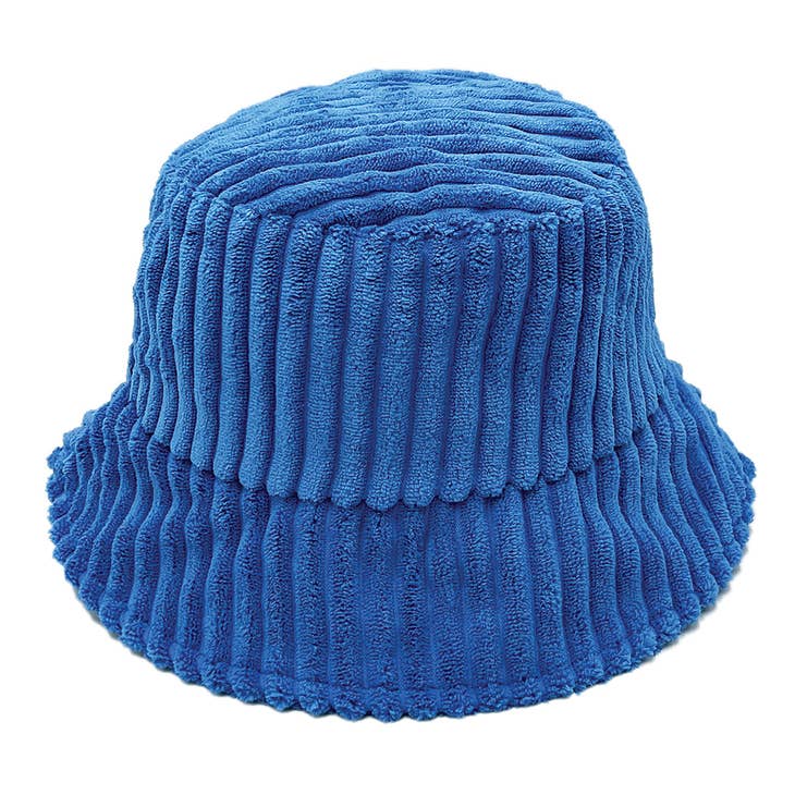 Solid Corduroy Bucket Hat - Several Colors