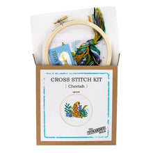Load image into Gallery viewer, Cheetah Cross Stitch Kit
