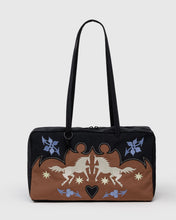Load image into Gallery viewer, Medium Nylon Bowler Bag - Western Applique
