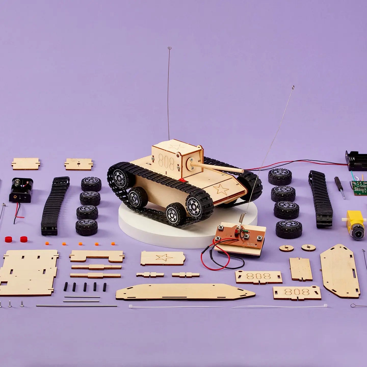 Createkit - Radio Controlled Tank Diy Kit