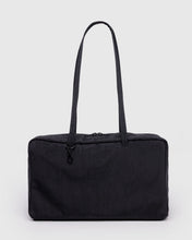 Load image into Gallery viewer, Medium Nylon Bowler Bag - Black
