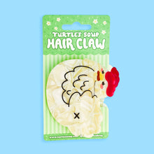 Load image into Gallery viewer, Chicken Butt, Hair Claw, Guess What, Funny, Cute, Hair Clip
