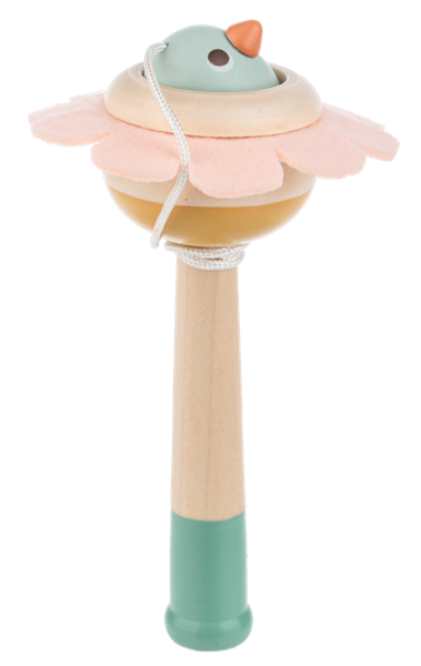 Wooden Flower Catch Ball Game - Several Colors