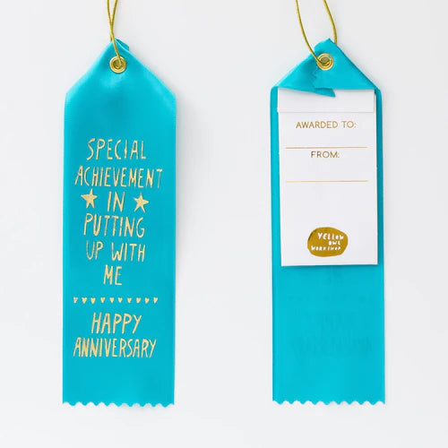 Award Ribbon Cards - Several Styles