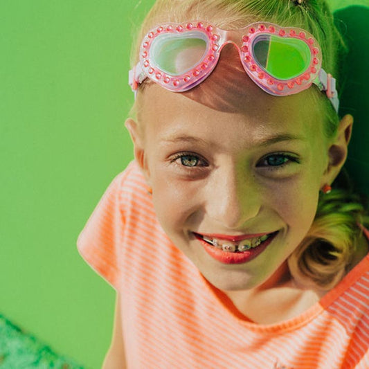 Heart Throb Youth Swim Goggles