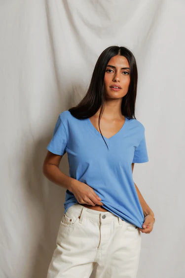 Hendrix Tee - Pacific Blue