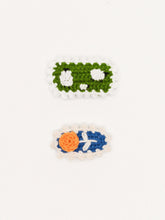 Load image into Gallery viewer, Sheepish Pastures Crochet Hair Clips
