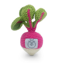 Load image into Gallery viewer, Radish Rattle 100% organic cotton
