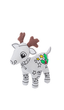 Load image into Gallery viewer, Mini Coloring Kit - Reindeer
