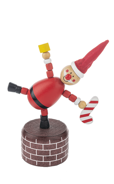 Holiday Wooden Push-Up Puppets - Several Styles