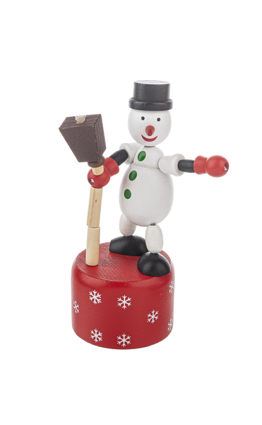 Holiday Wooden Push-Up Puppets - Several Styles