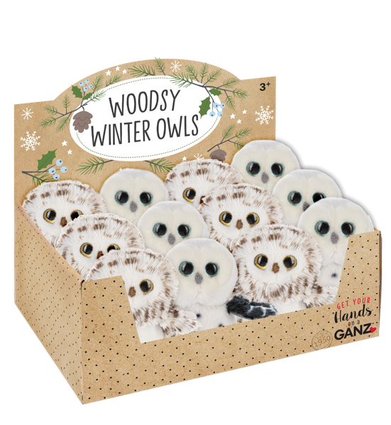 Woodsy Winter Owls - Two Styles