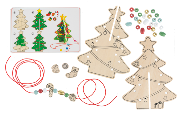 Holiday Wooden DIY Christmas Tree