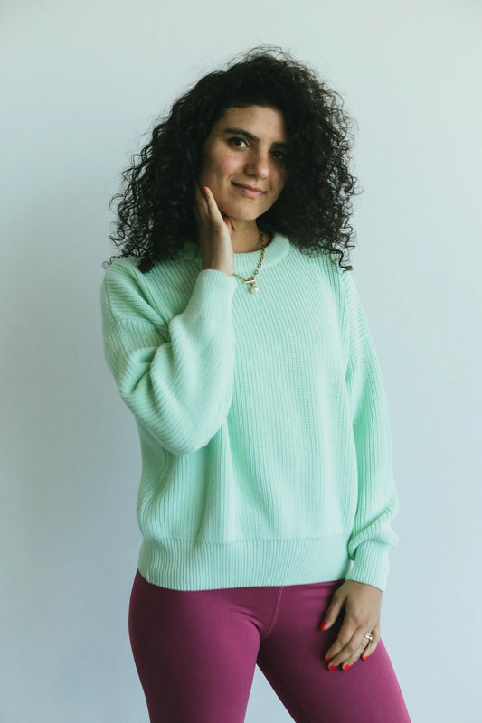 La Mágica Sweater - Sea Foam, OS