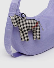Load image into Gallery viewer, Horse Charm - Black and White Gingham
