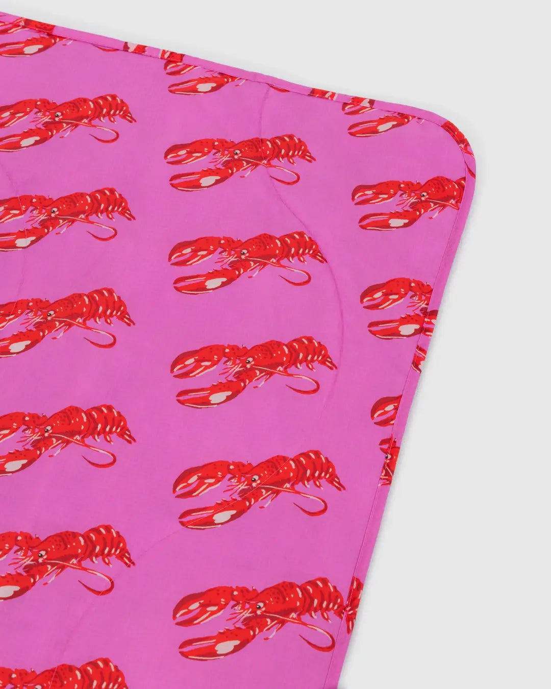 Baggu Picnic Blanket - Pink Lobster