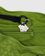 Load image into Gallery viewer, Medium Nylon Baggu Crescent Bag - Green Juice
