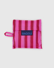Load image into Gallery viewer, Baby BAGGU - Pink and Red Painted Stripe
