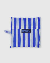 Load image into Gallery viewer, Standard BAGGU - Blue Painted Stripe
