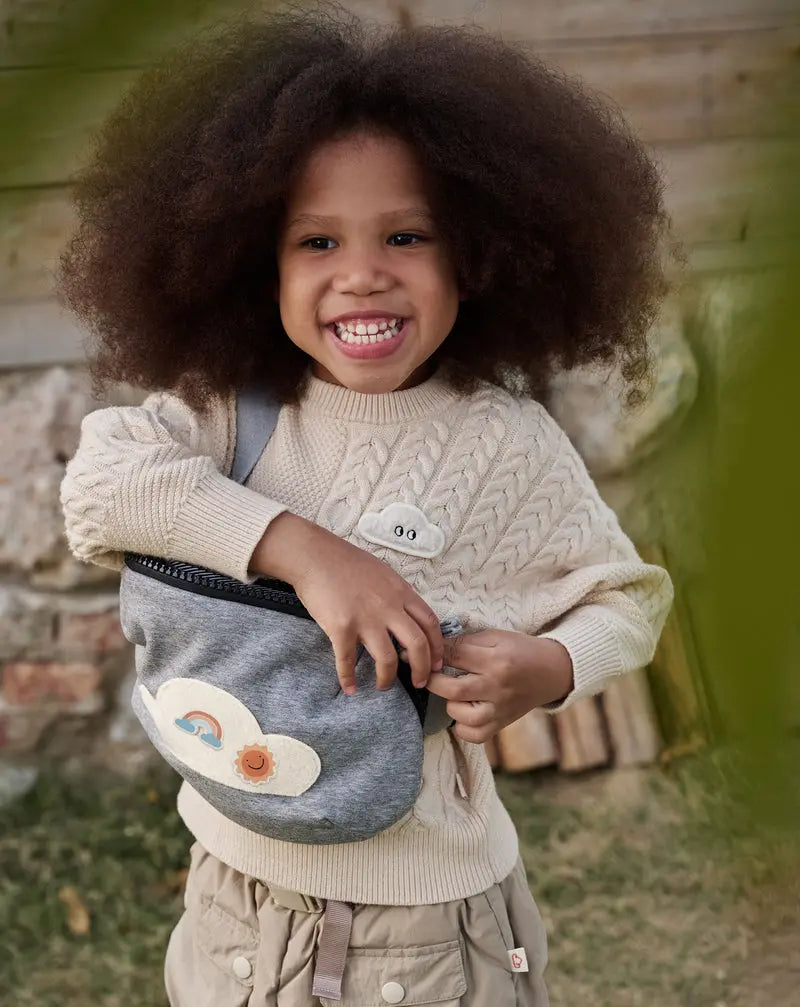 French Terry Bumbag - Grey