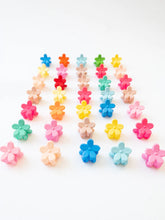 Load image into Gallery viewer, Mini Flower Hair Clips - 36 Pack
