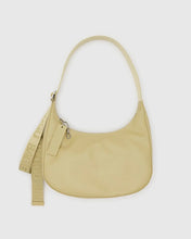 Load image into Gallery viewer, Medium Recycled Leather Crescent Bag
