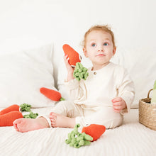 Load image into Gallery viewer, Carrot Rattle 100% organic cotton
