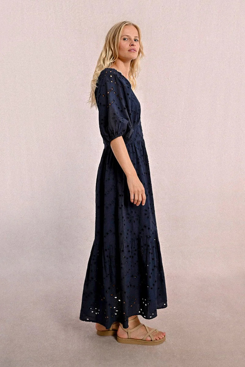 Openwork Embroidery Dress