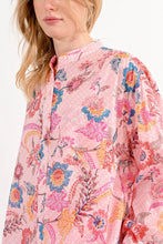 Load image into Gallery viewer, Floral Print Cotton Shirt
