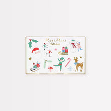 Load image into Gallery viewer, Mixed Icon Christmas Temporary Tattoos
