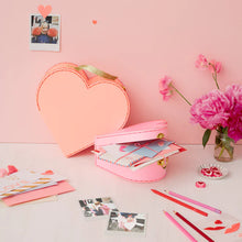 Load image into Gallery viewer, Heart Suitcases - Set of Two
