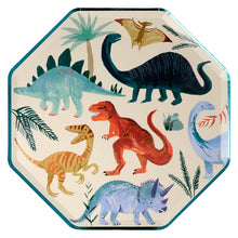 Load image into Gallery viewer, Dinosaur Kingdom Dinner Plates (x8)
