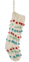 Load image into Gallery viewer, Knit Pom-Pom Stockings - Three Styles
