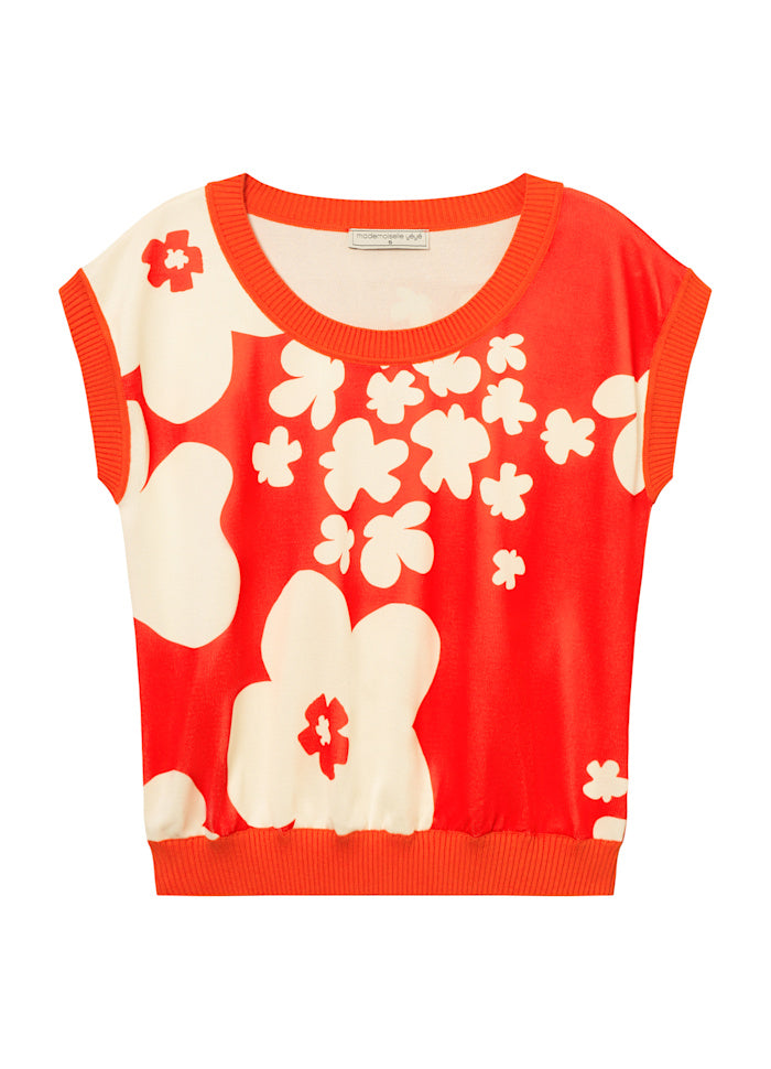 Big Flower Sweater