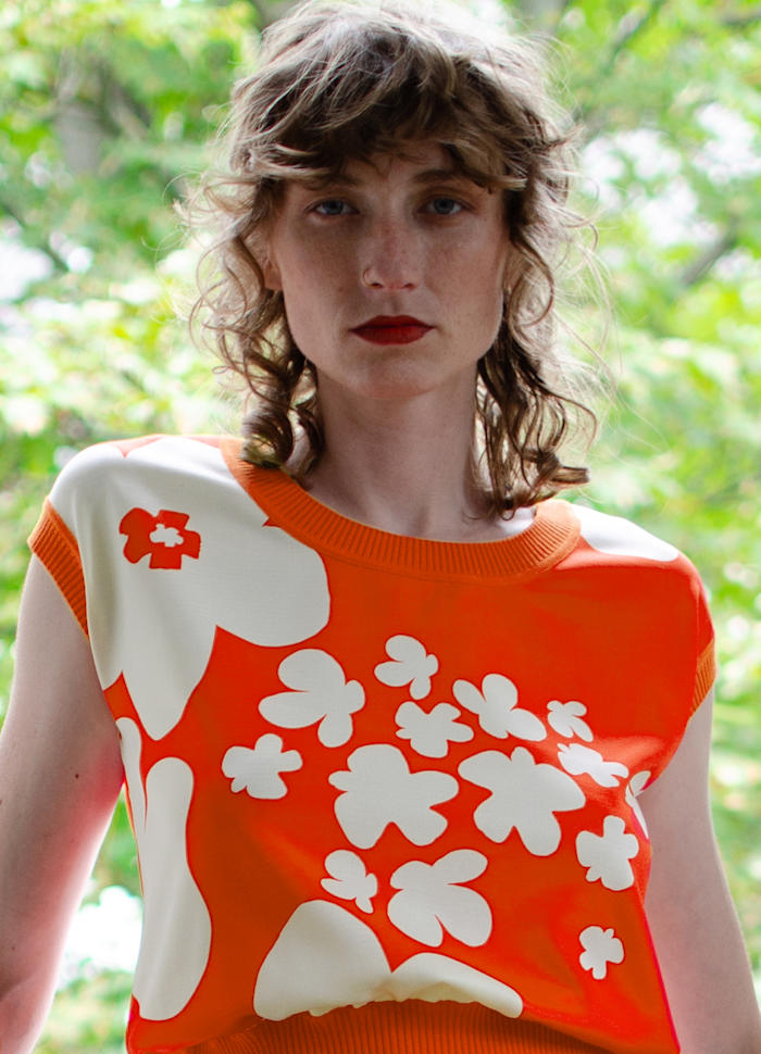 Big Flower Sweater