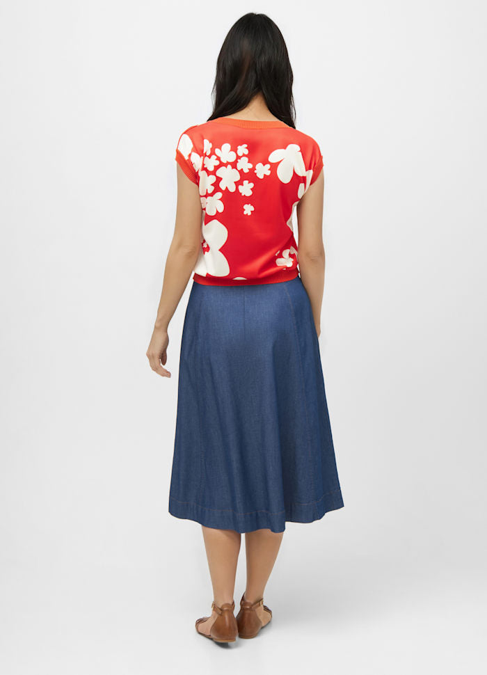 Big Flower Sweater