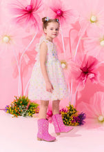 Load image into Gallery viewer, Rainbow Confetti Tulle Dress
