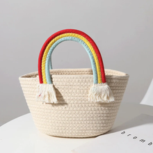 Load image into Gallery viewer, Woven Rainbow Bag
