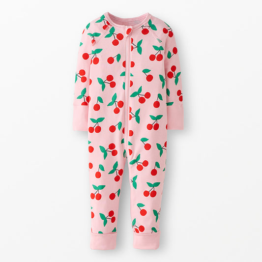 Baby 2-Way Zip Sleeper in HANNASOFT™ - Cherries