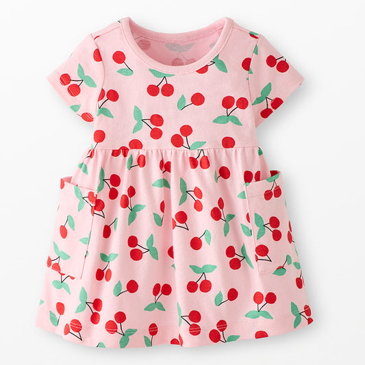 Cherries Playground Dress with Pockets
