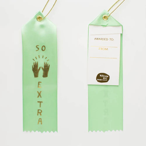 Award Ribbon Cards - Several Styles