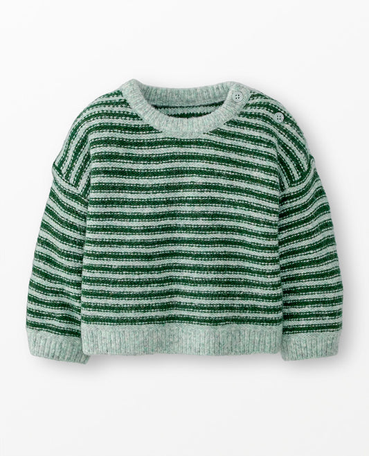 Baby Stripe Pullover Sweater - Green