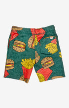 Load image into Gallery viewer, Camp Shorts - Burgers and Fries
