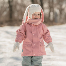 Load image into Gallery viewer, Kids Fleece Animal Hats | Cream Bunny
